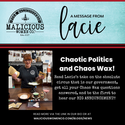 Chaotic Politics and Chaos Wax!