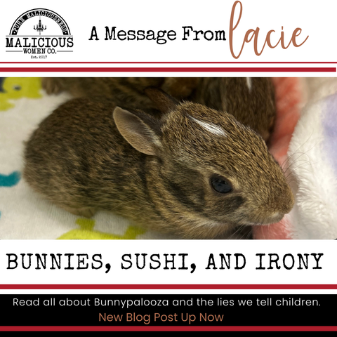 Bunnies, Sushi & Irony