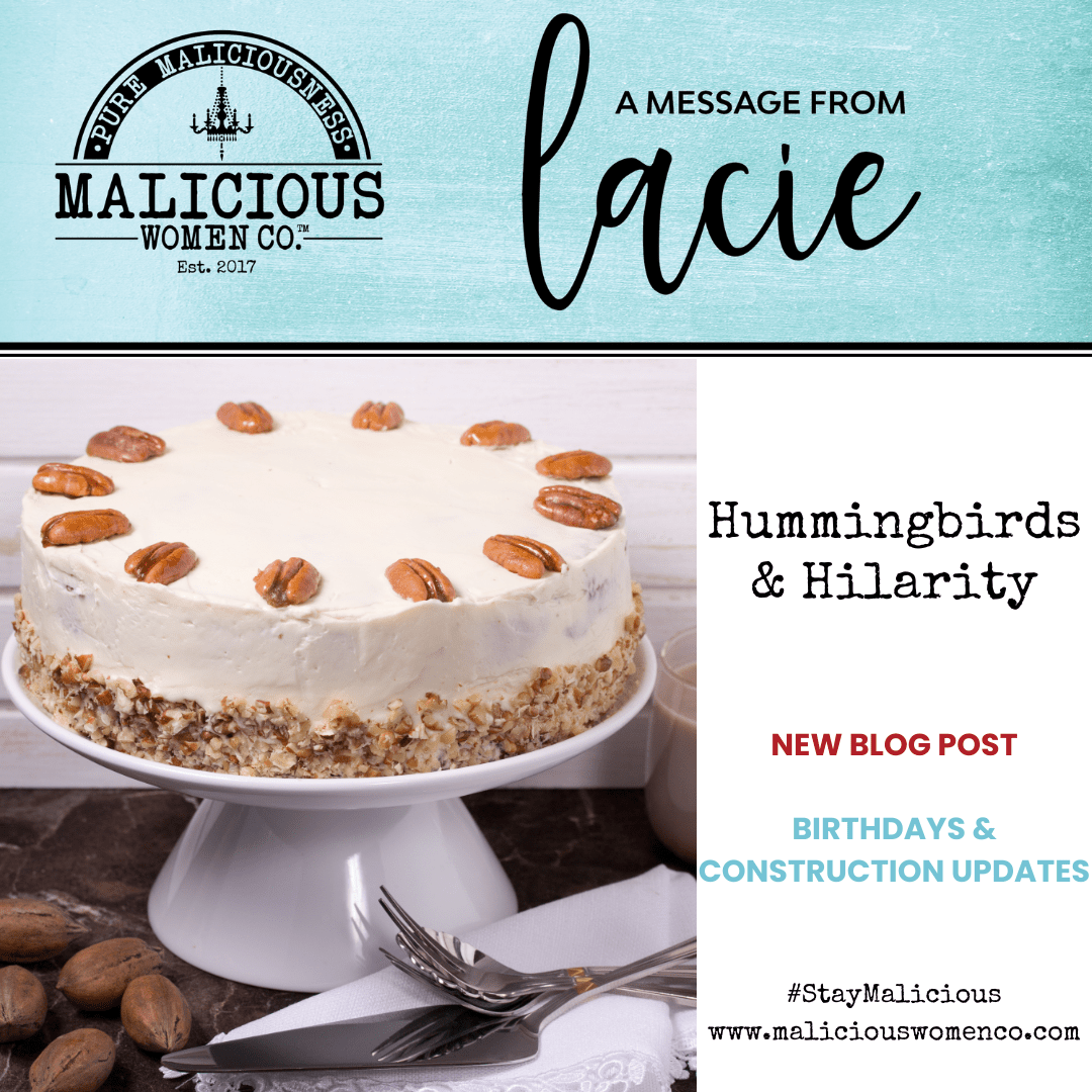 Hummingbirds & Hilarity - Malicious Women Co.