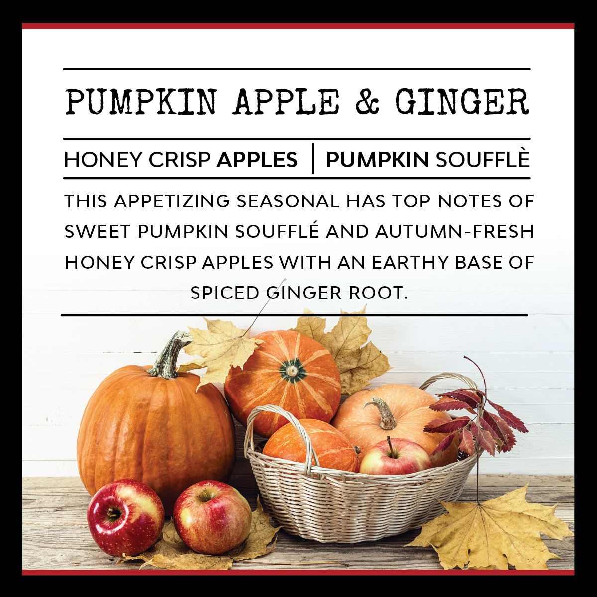 Pumpkin, Apple, And Ginger