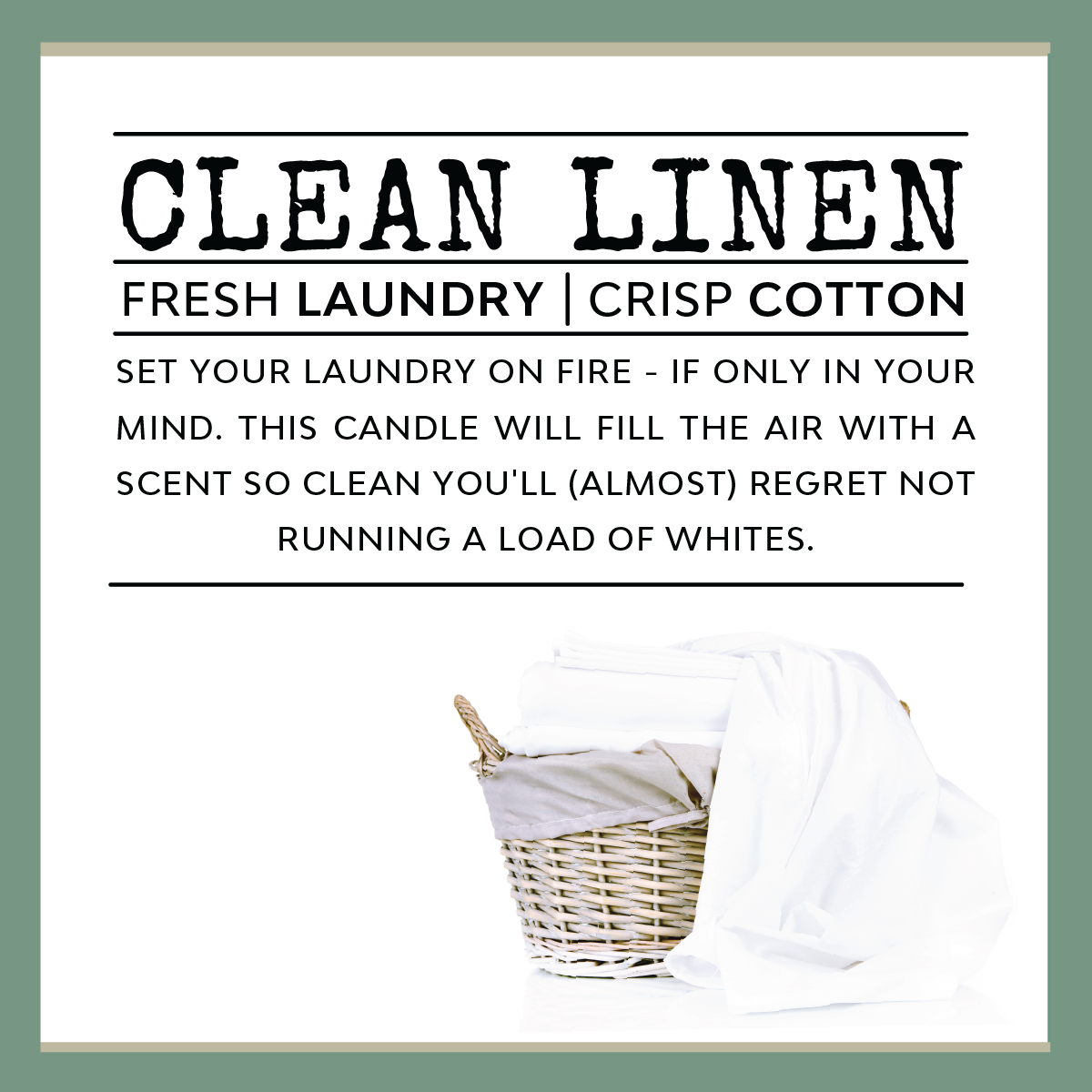 Scent: Clean Linen