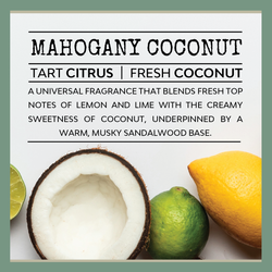 Scent: Mahogany Coconut