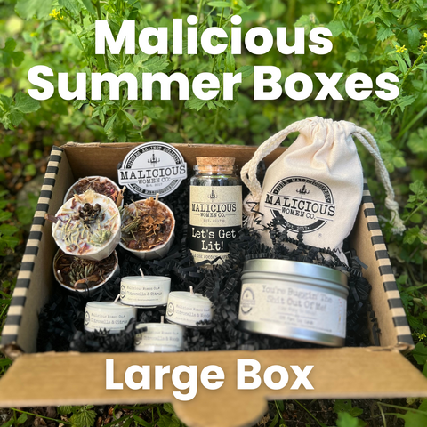 Large Malicious Summer Outdoor Gift Box