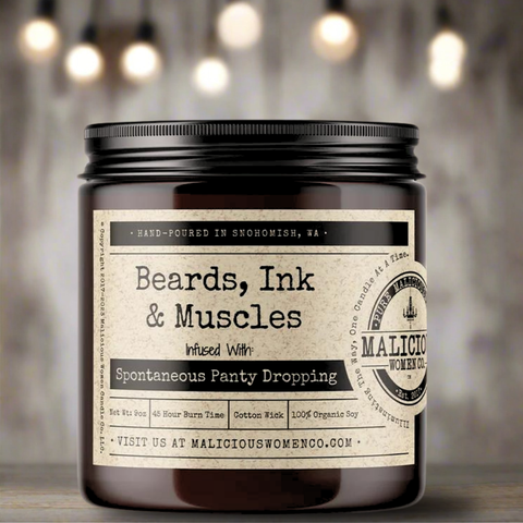 Beards, Ink, & Muscle - Infused With “Spontaneous Panty Dropping”