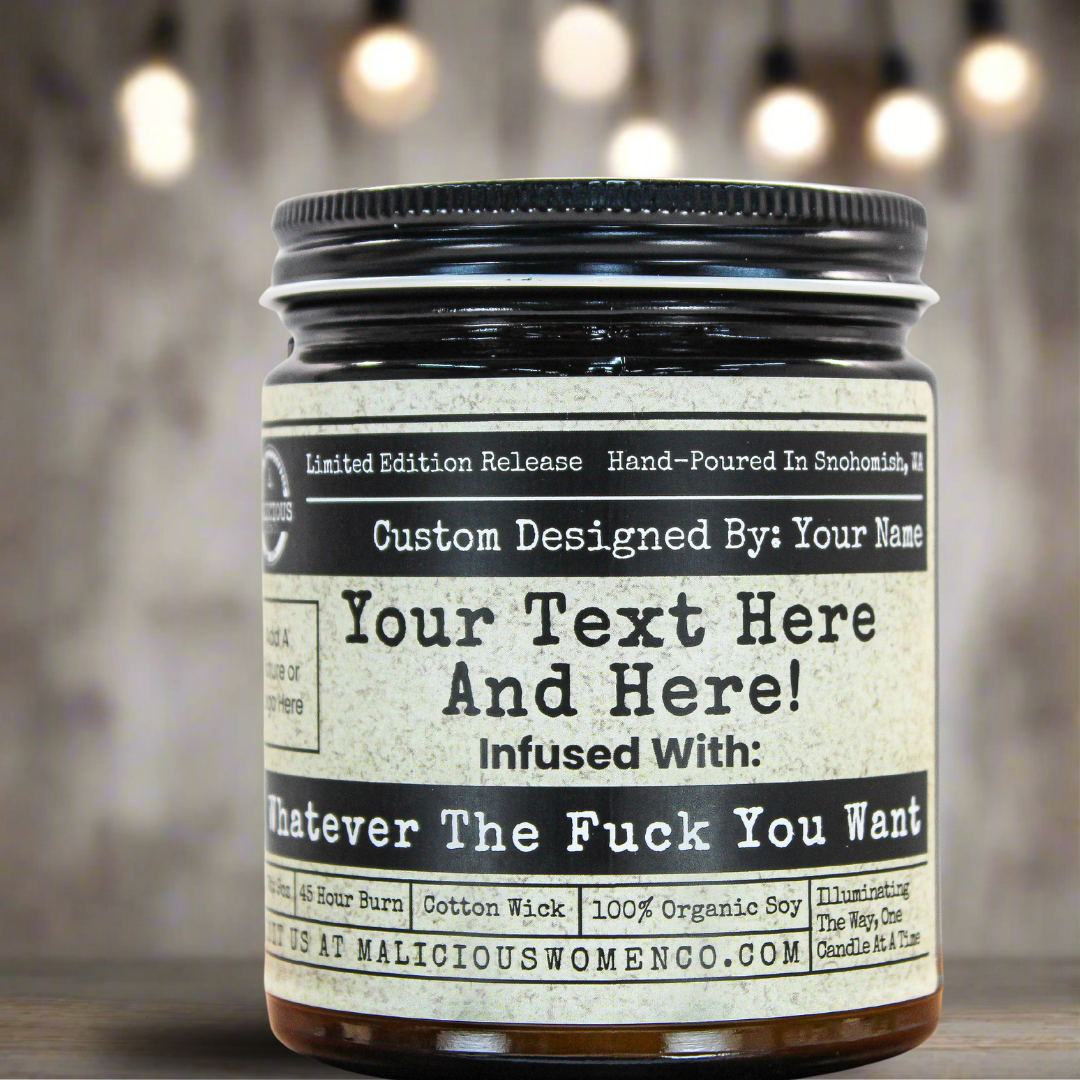 Design Your Own Custom Candle