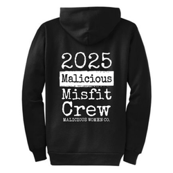 Malicious Misfit Crew 2025 Zip-Up Hoodie Pre-Order