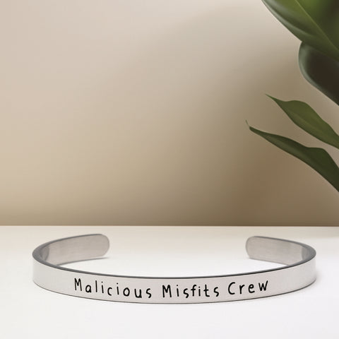 Malicious Misfit Crew - Bangle Bracelet