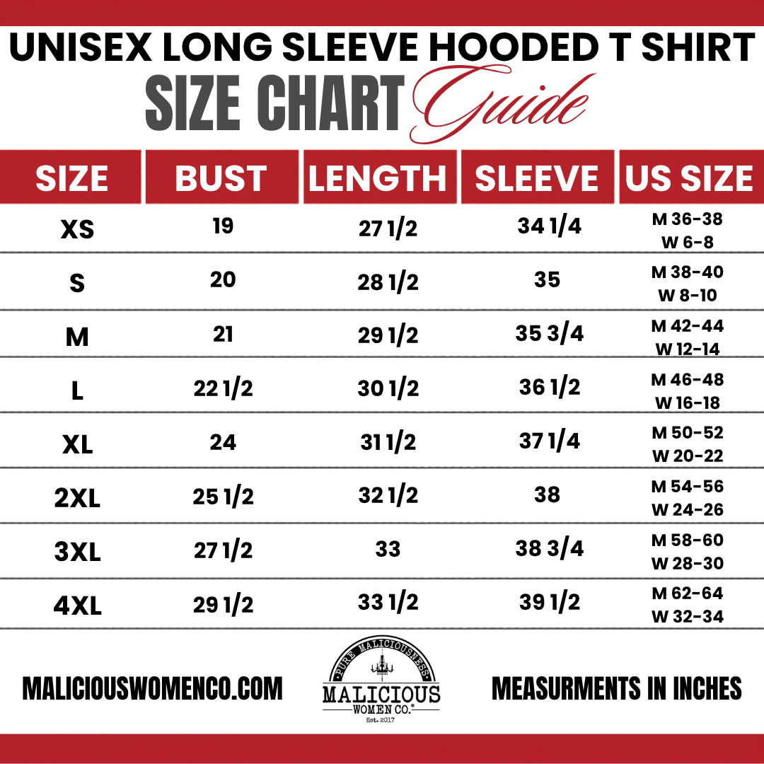 Witches Against Bullshit Long Sleeve Hooded T-Shirt