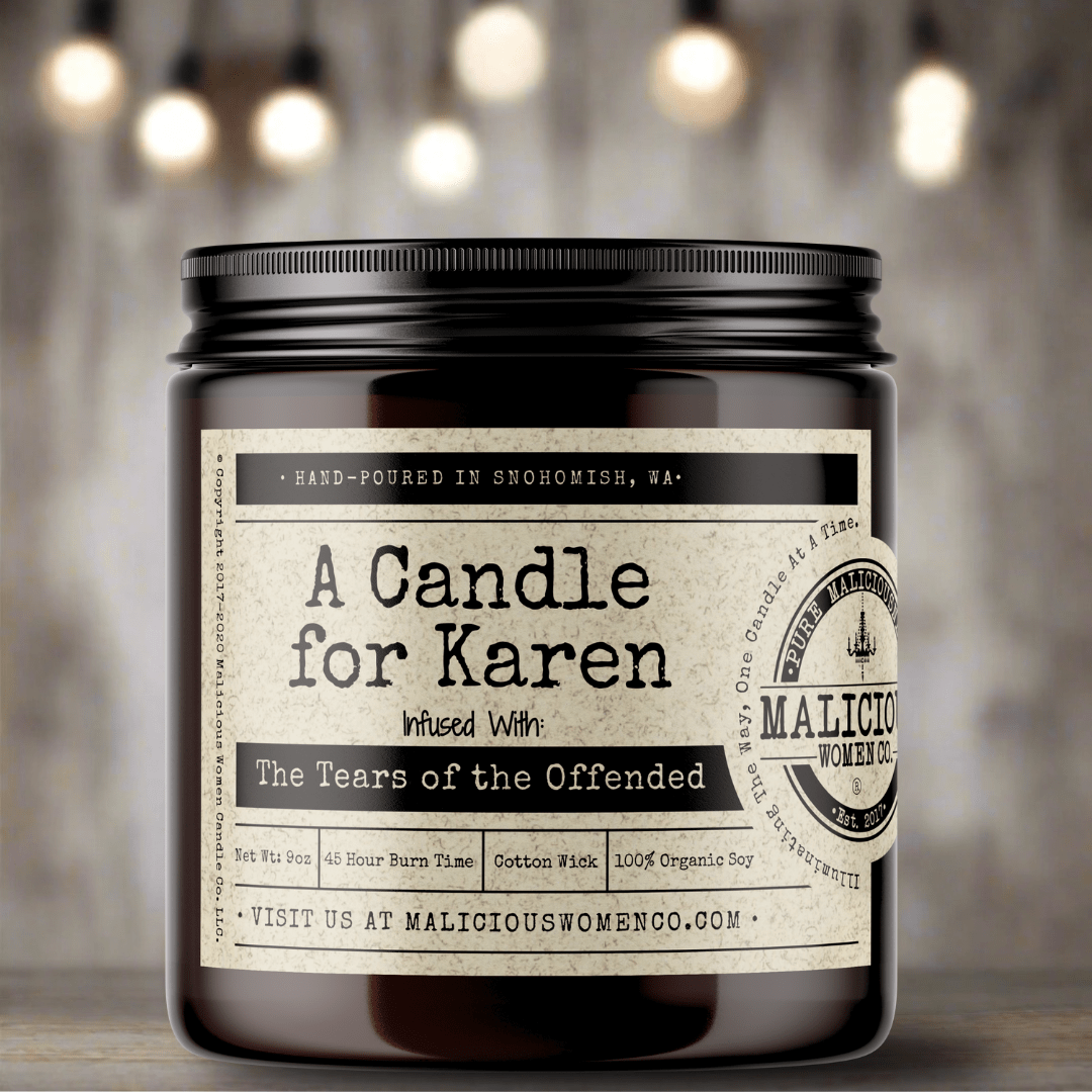 A Candle For Karen - Malicious Women Co. - Candles