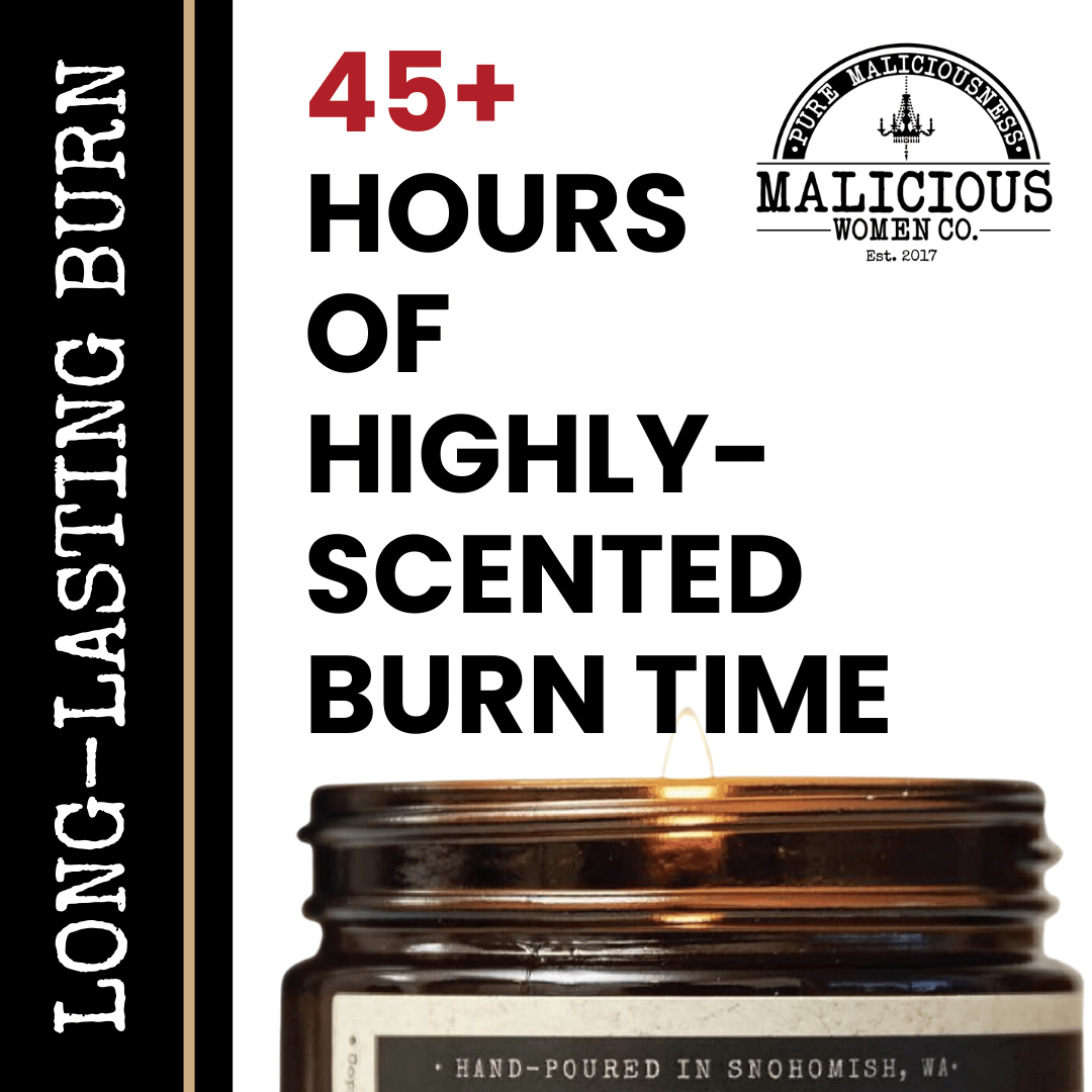 ADHD Hyperfocus Club | Scent: Apricot Freesia | 9oz Mental Health Candle | Malicious Women Co