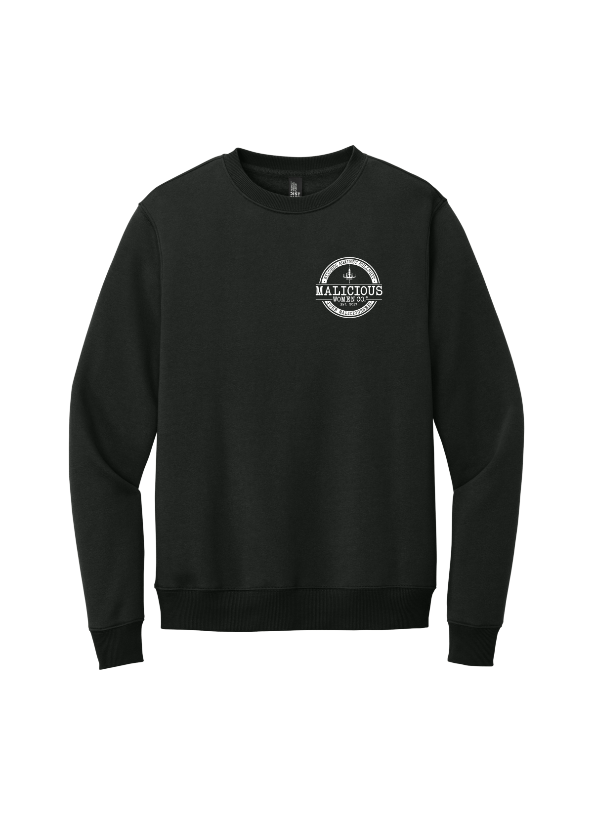 Bitches Against Bullshit Crewneck Sweater - Black - Malicious Women Co. - Apparel