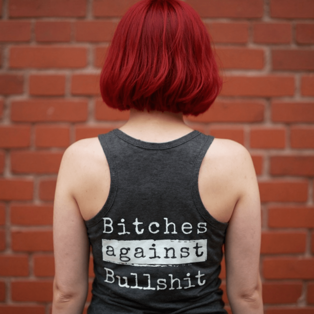 Bitches Against Bullshit Malicious Women's Racerback Tank - Malicious Women Co. - Apparel