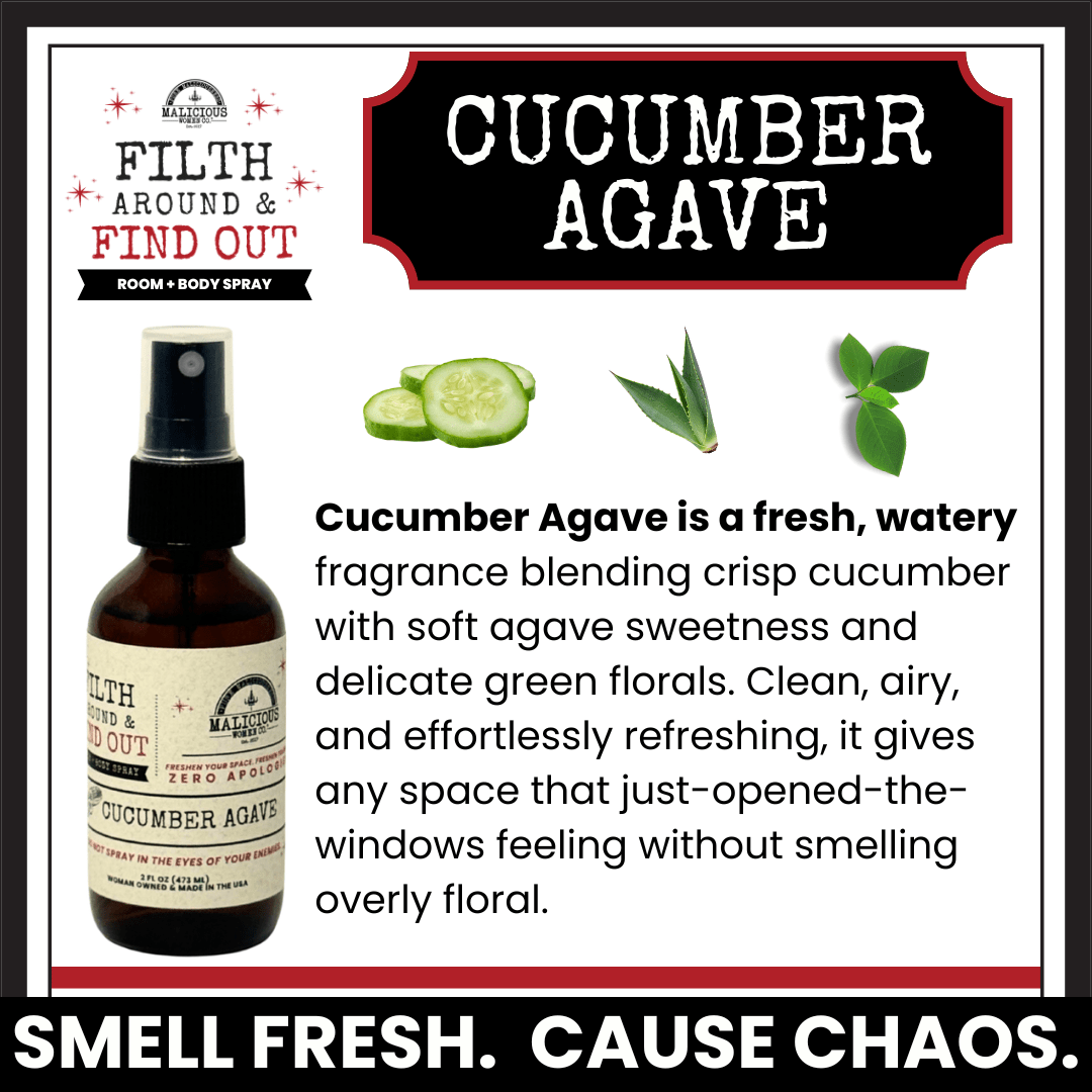 FAFO 2fl oz Glass Bottle Room/ Linen/ Body Spray - Select Your Scent - Malicious Women Co. -Household Cleaner