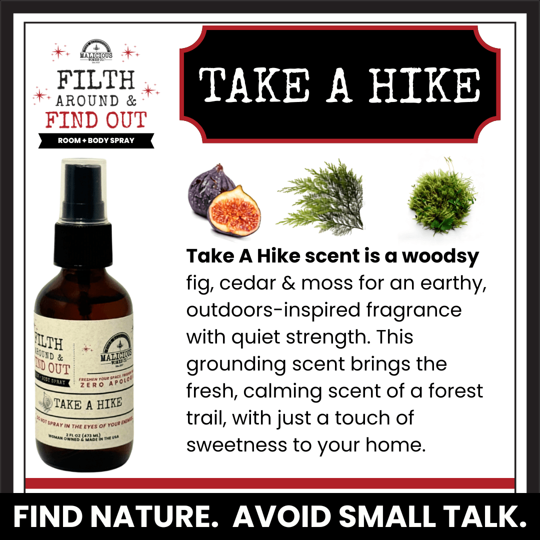 FAFO 2fl oz Glass Bottle Room/ Linen/ Body Spray - Select Your Scent - Malicious Women Co. -Household Cleaner