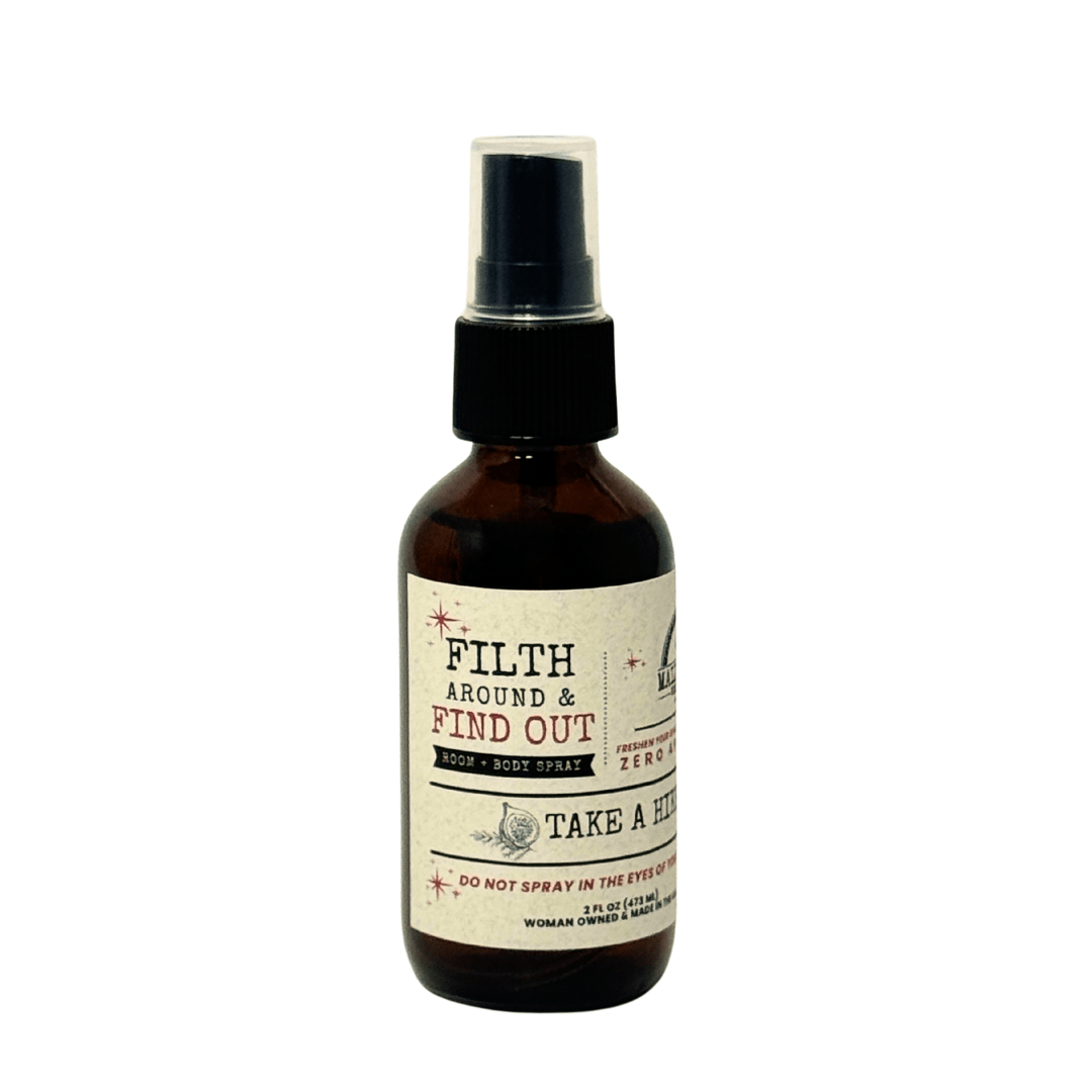 FAFO 2fl oz Glass Bottle Room/ Linen/ Body Spray - Select Your Scent - Malicious Women Co. -Household Cleaner