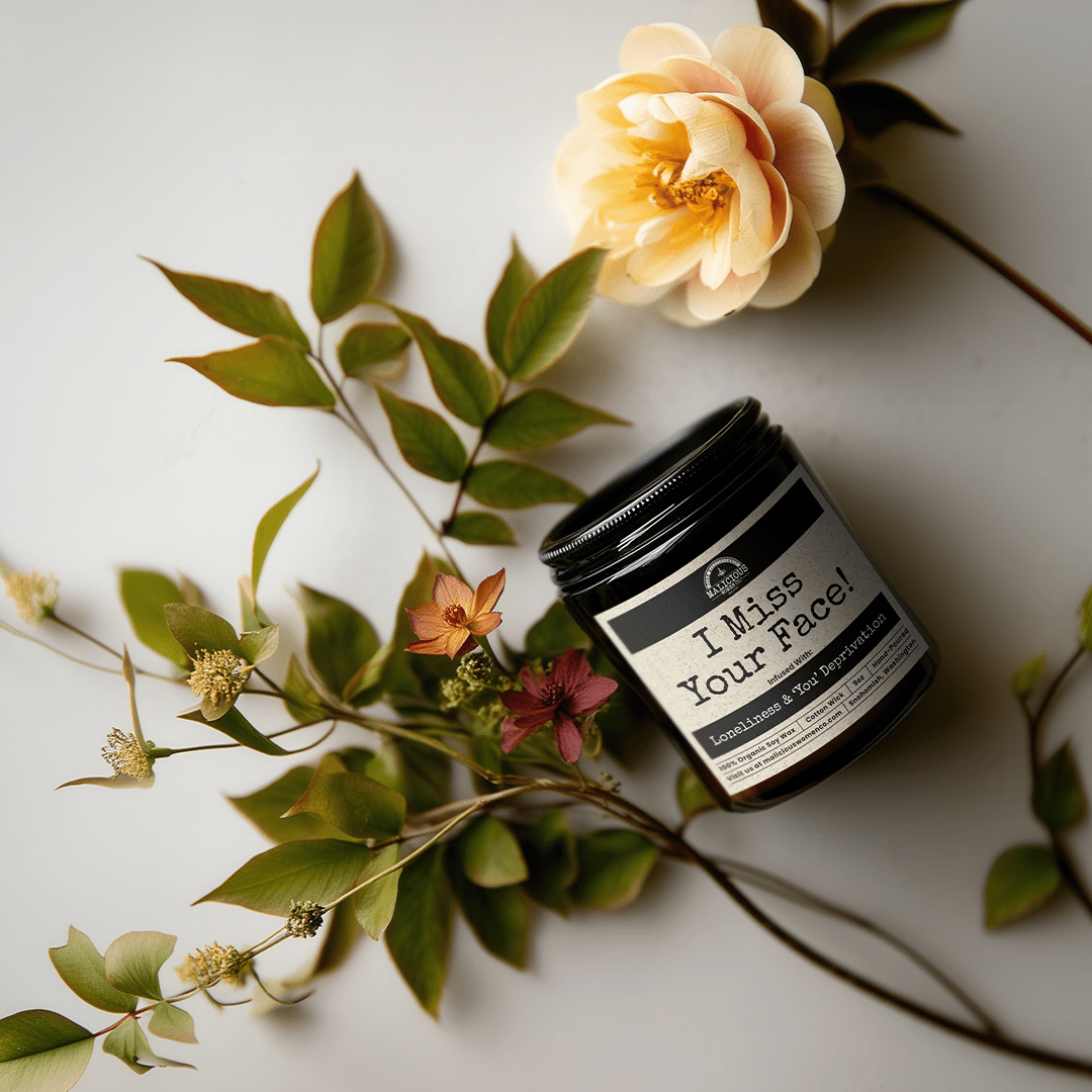 I Miss Your Face! 9oz Bestie Candle Malicious Women Co - Malicious Women Co. - Candles