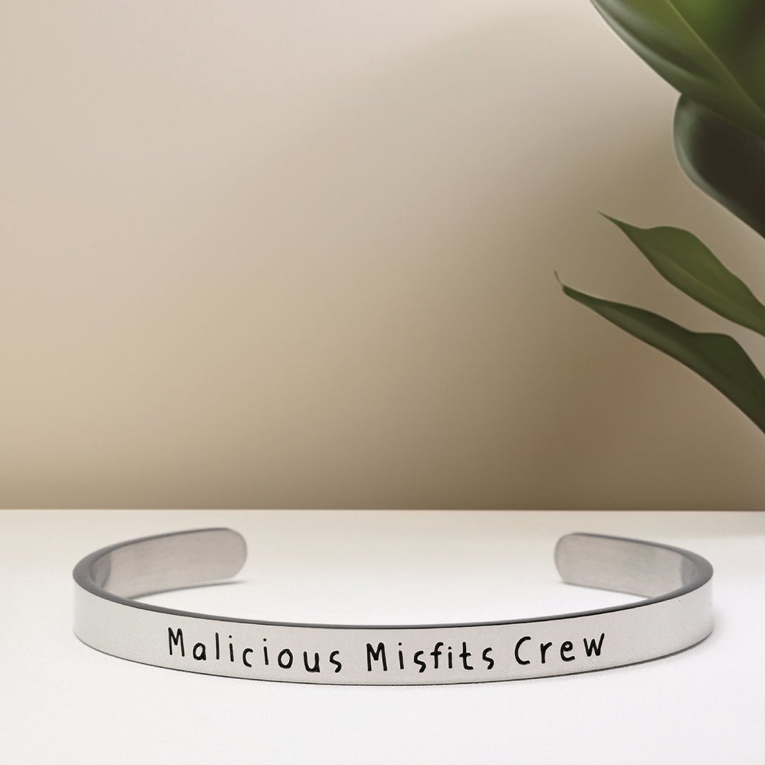 Malicious Misfit Crew - Bangle Bracelet - Malicious Women Co. -Jewelry