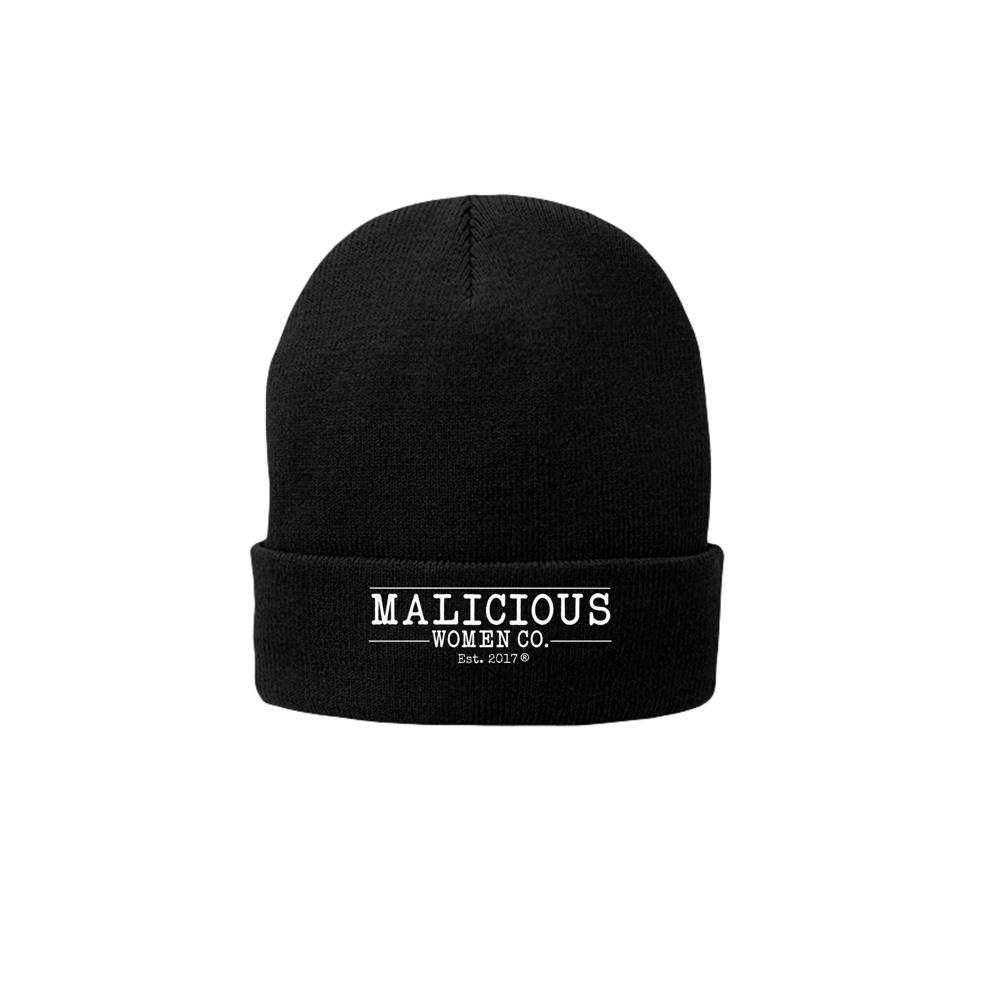 Malicious Women Co. Beanie - Malicious Women Co. -Apparel