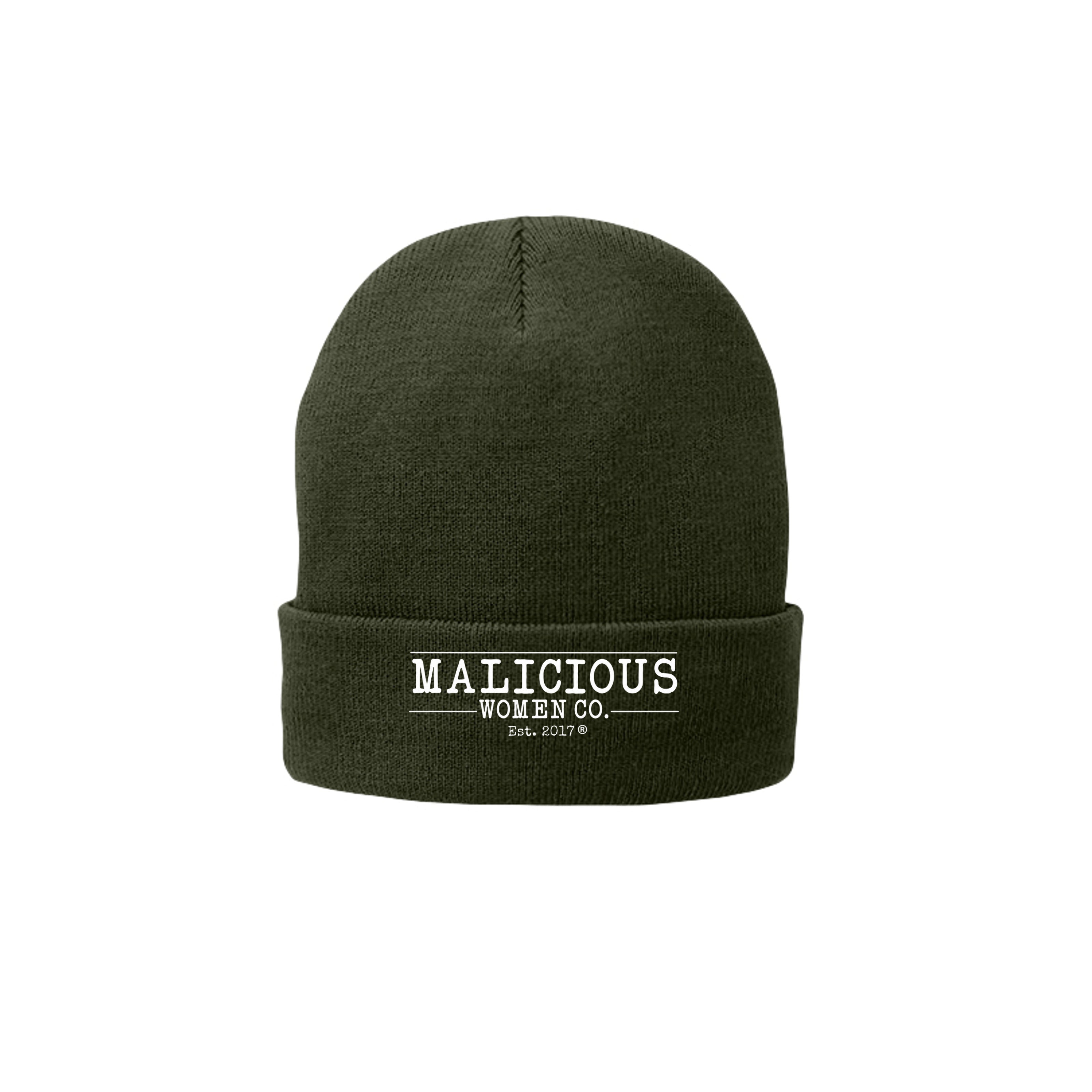 Malicious Women Co. Beanie - Malicious Women Co. -Apparel