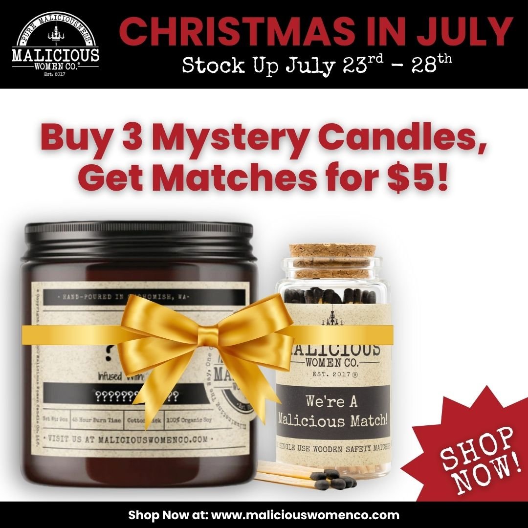 Mystery Candle - Malicious Women Co. - MysteryCandle