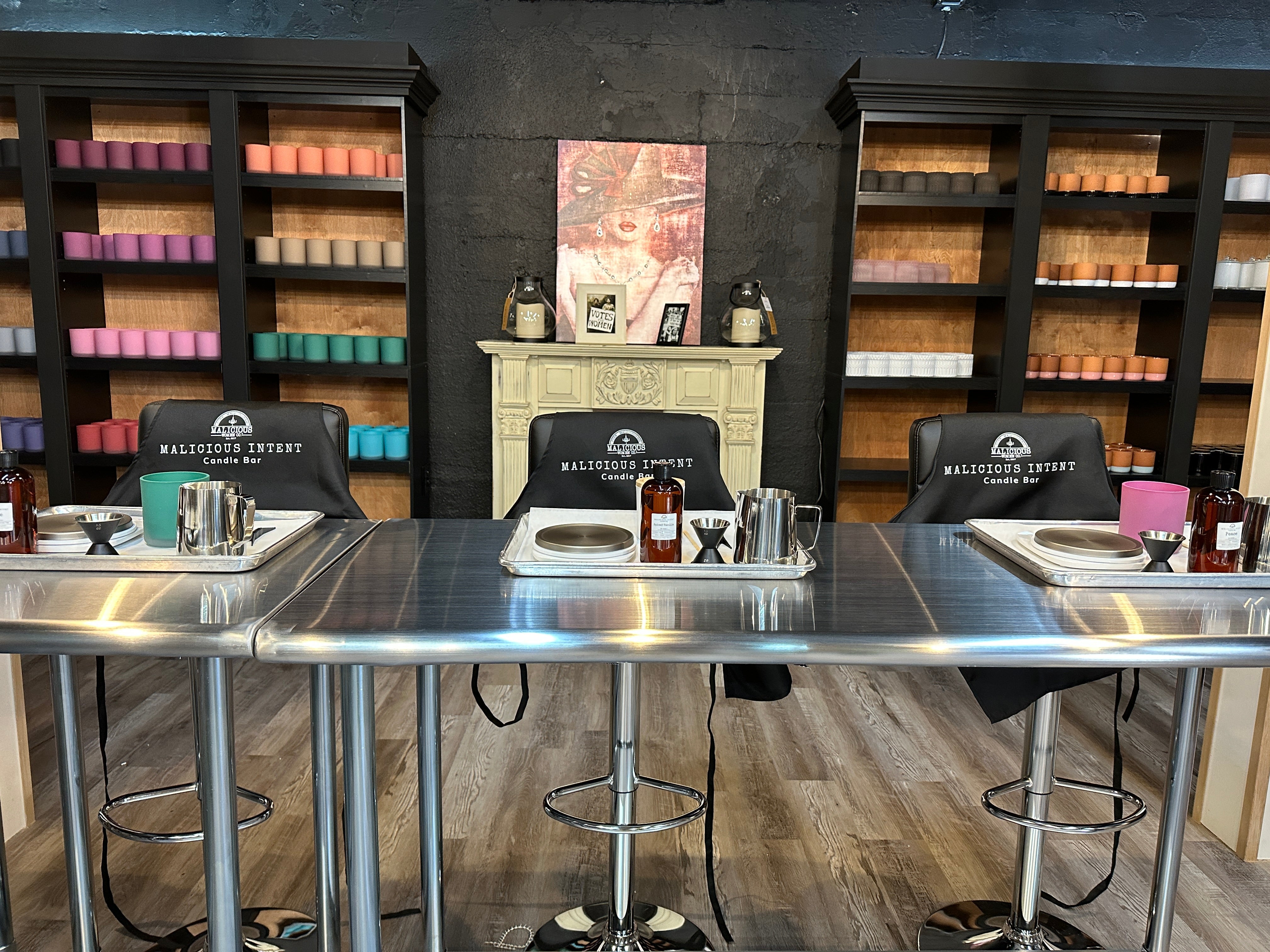 Pints & Pour - Barley Pop Brewing & Malicious Intent Candle - Pouring Class - Malicious Women Co. - Malicious Intent