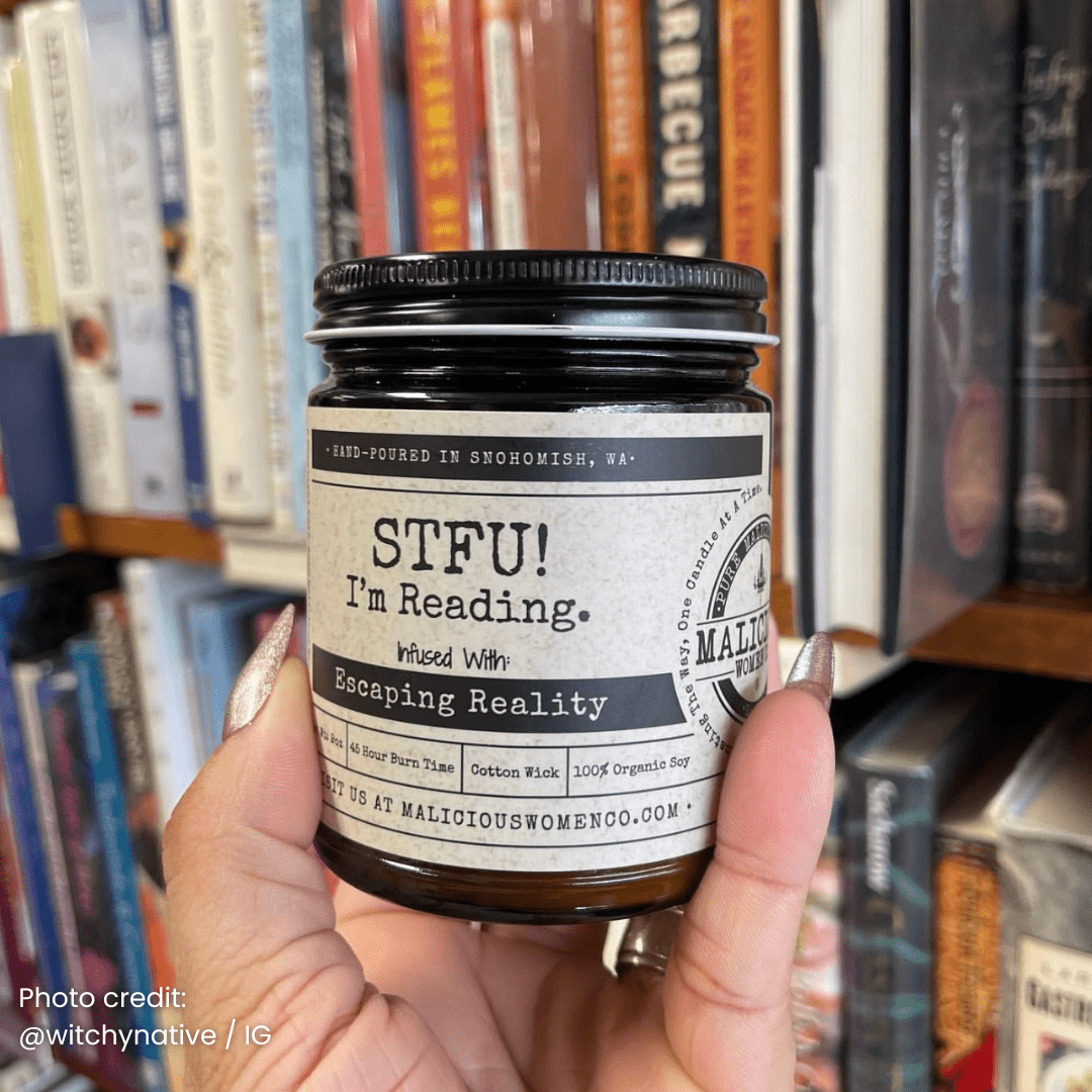 Sober AF 9oz Mental Health Candle Malicious Women Co - Malicious Women Co. - Candle