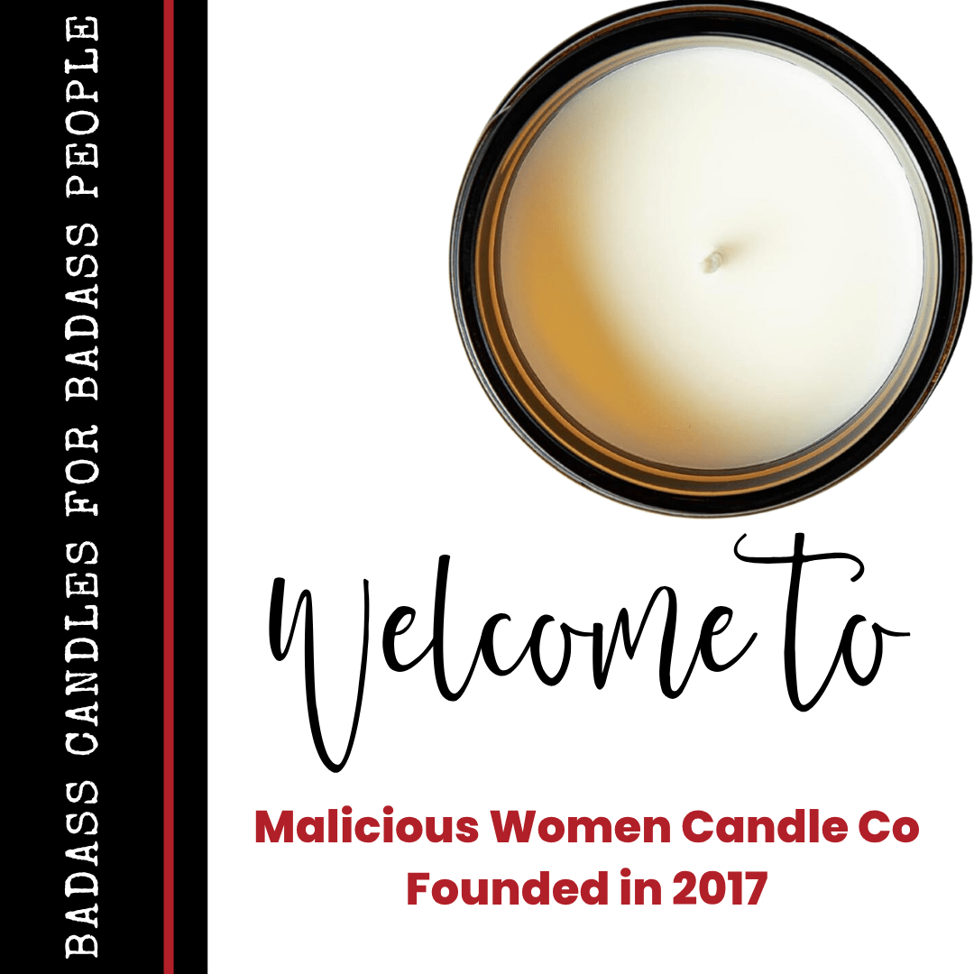 STFU I'm Reading | Scent: Sugared Pine | 9oz Funny Candle | Malicious Women Co - Malicious Women Co. -Candle