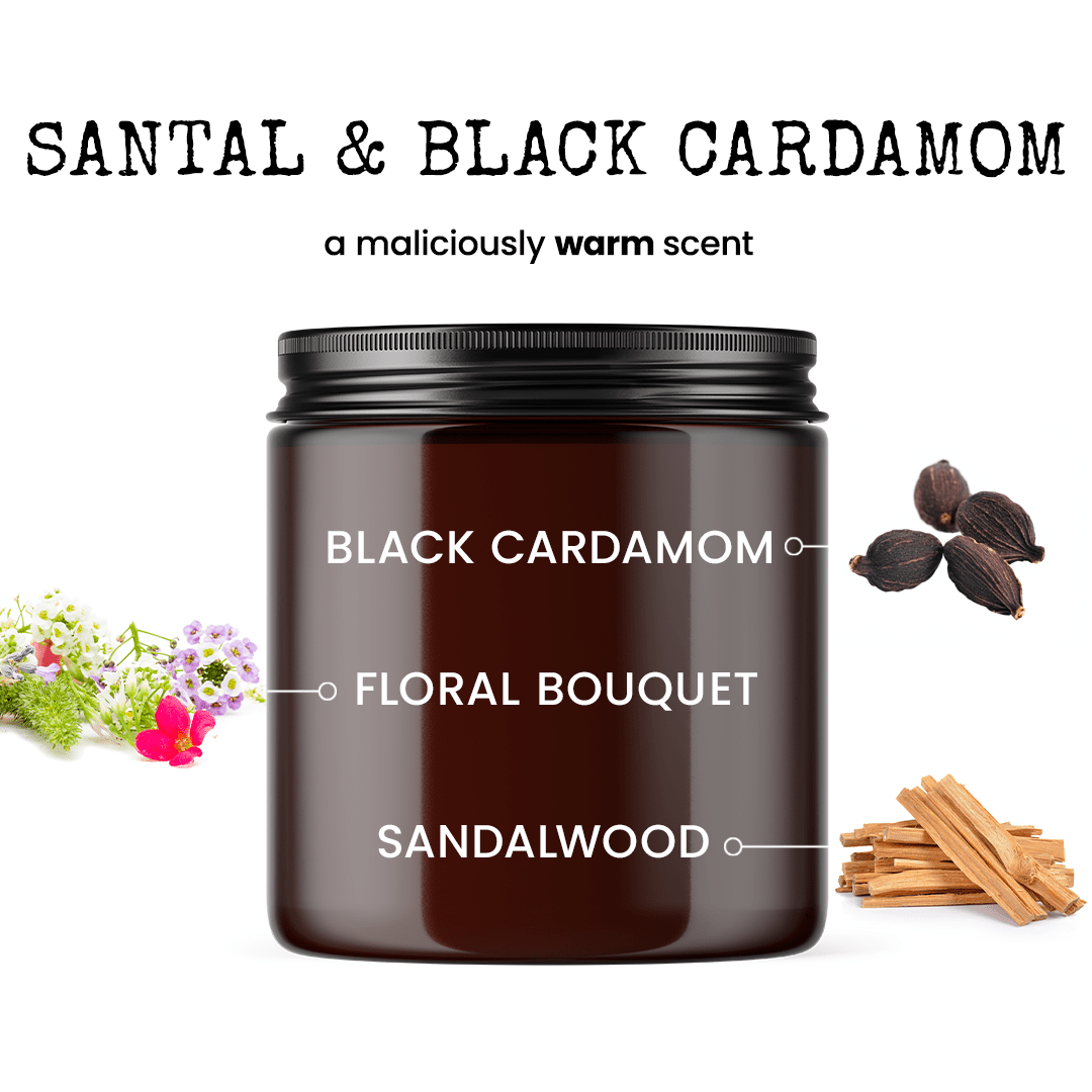 Touch My Scissors And I'll Cut You! 9oz Funny Candle Malicious Women Co - Malicious Women Co. - Candle