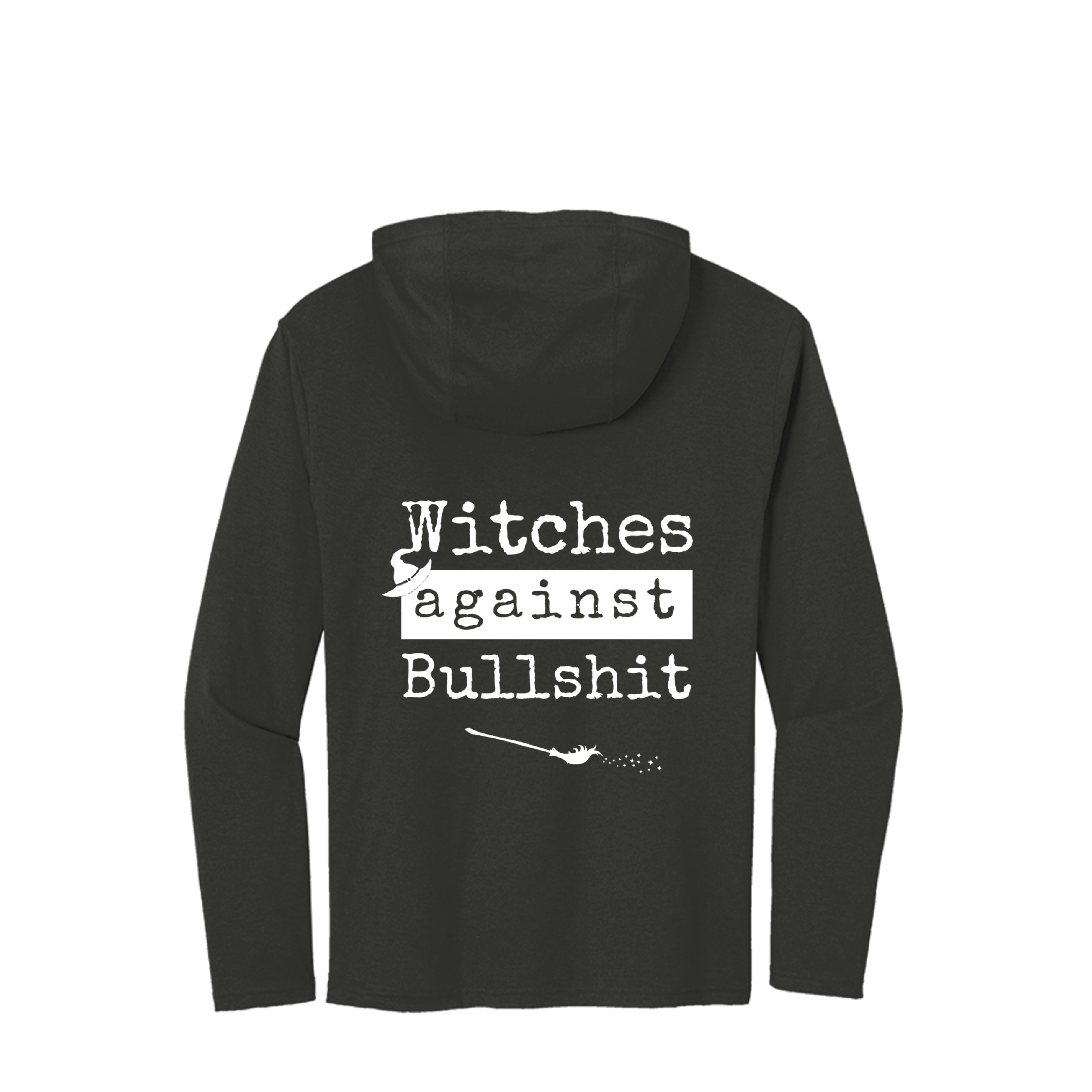 Witches Against Bullshit Hooded T-Shirt - Malicious Women Co. -Apparel