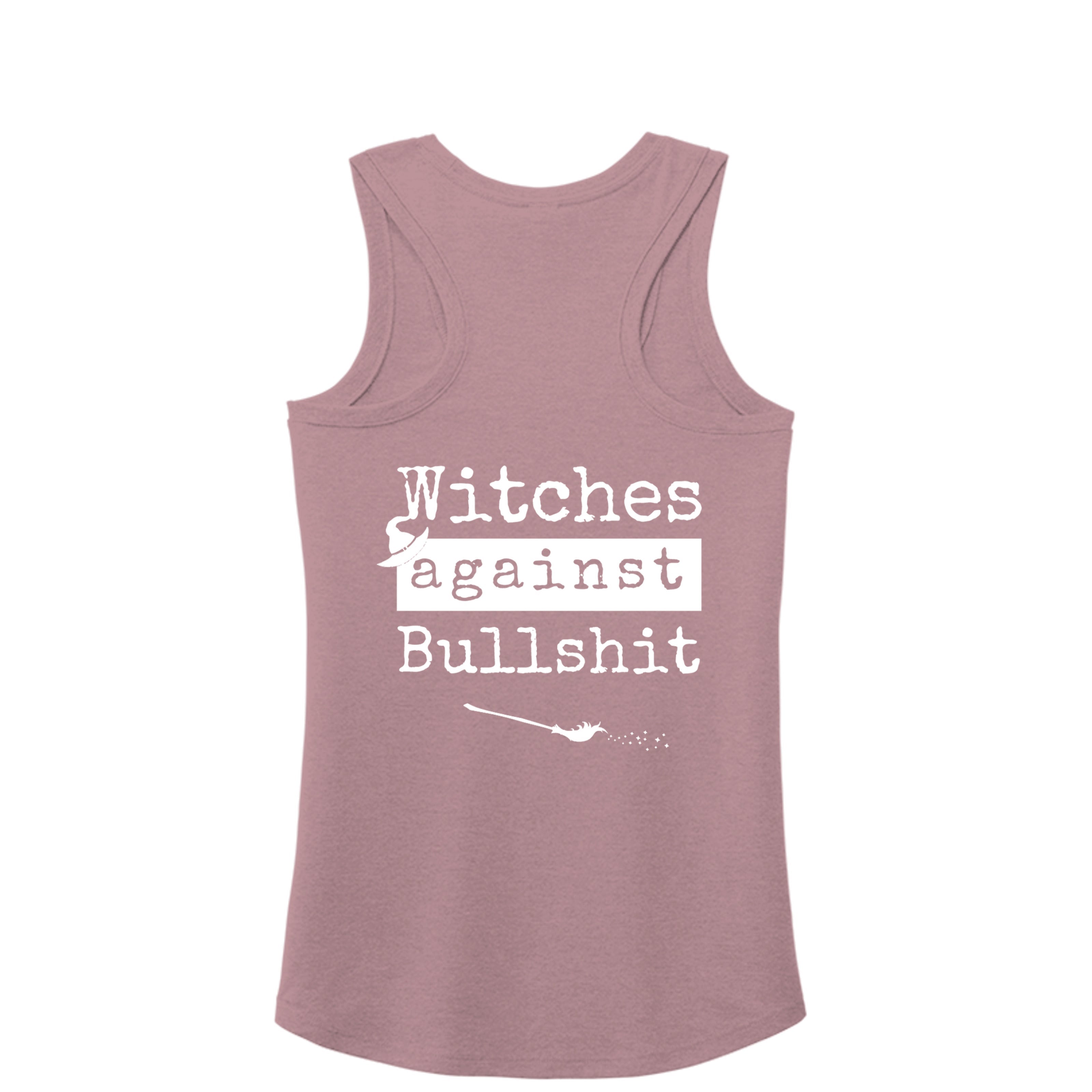 Witches Against Bullshit Racerback Tank - Malicious Women Co. -Apparel