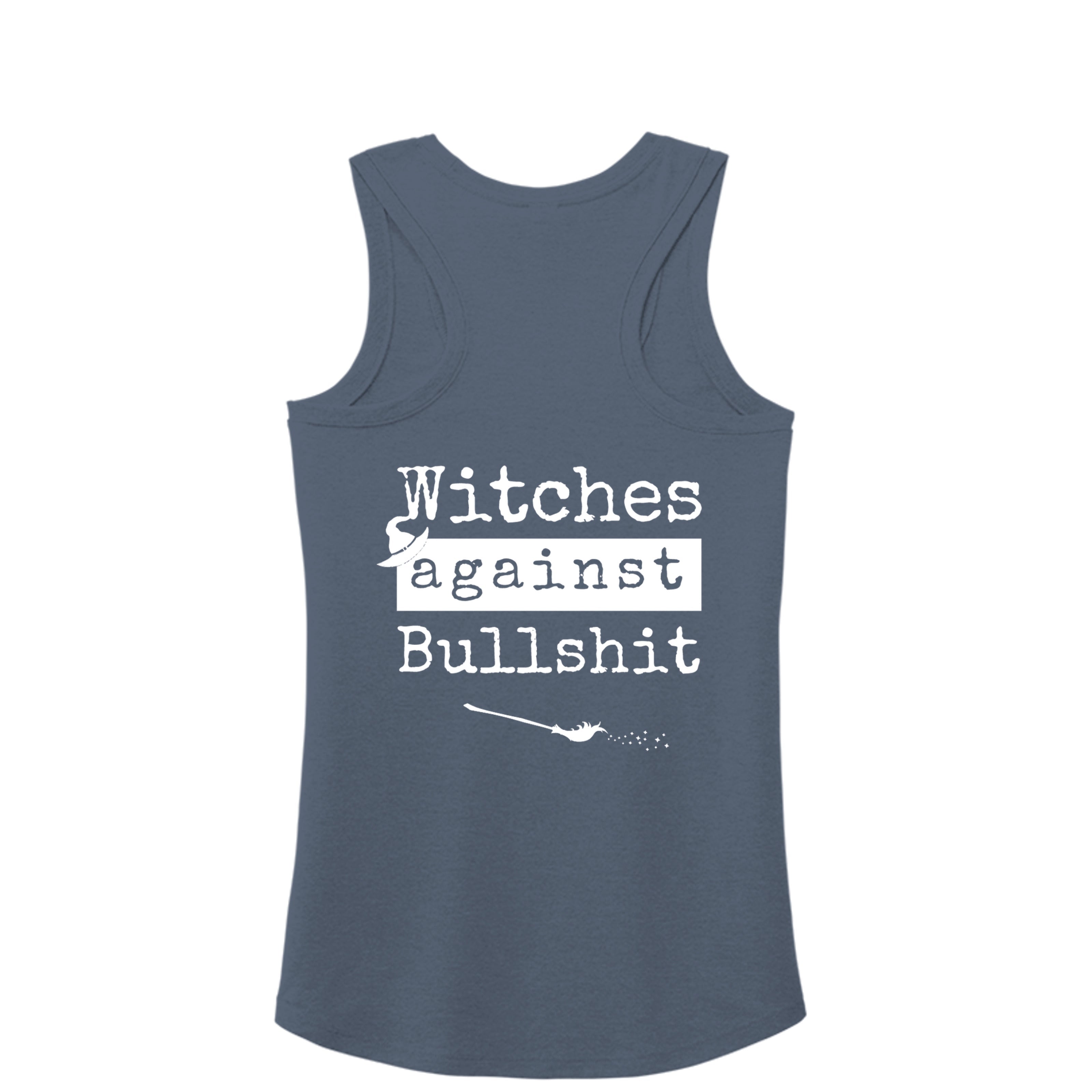 Witches Against Bullshit Racerback Tank - Malicious Women Co. -Apparel