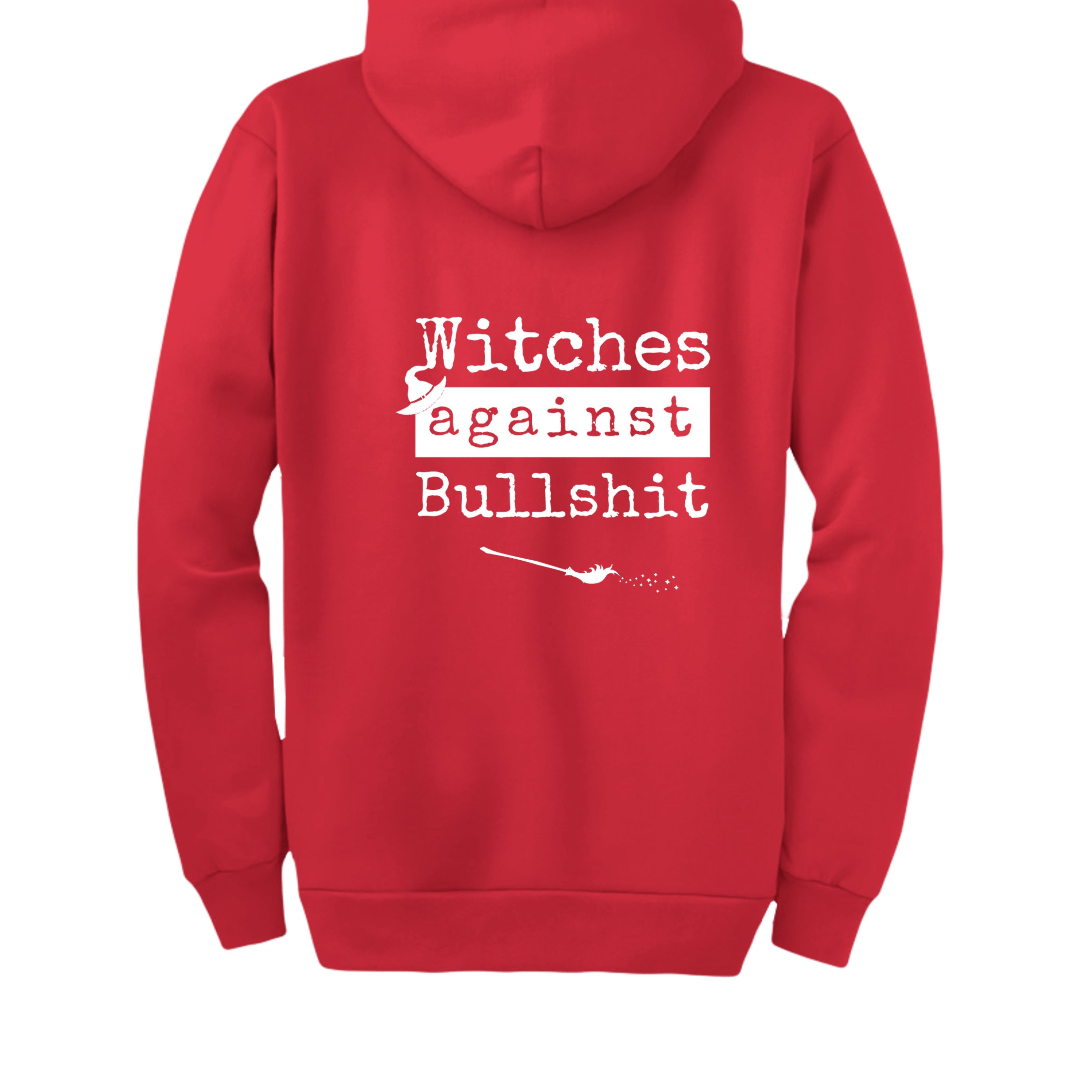 Witches Against Bullshit Zip-Up Hoodie - Malicious Women Co. -Apparel