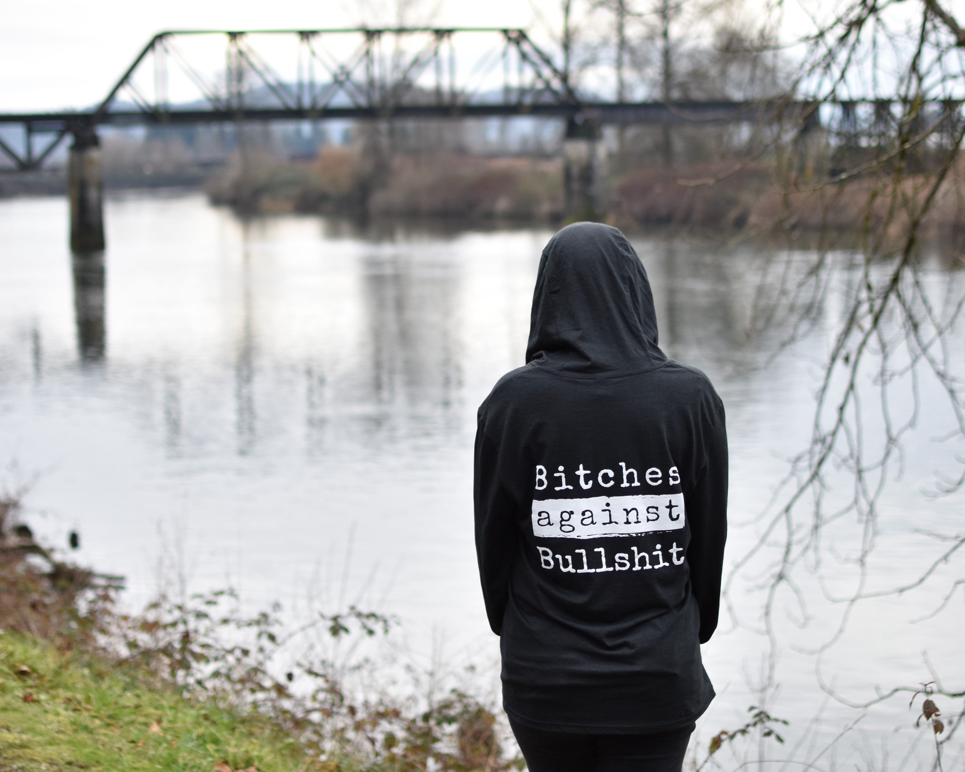 Bitches Against Bullshit Malicious Long-Sleeved T-Shirt Hoodie Apparel Malicious Women Candle Co. 