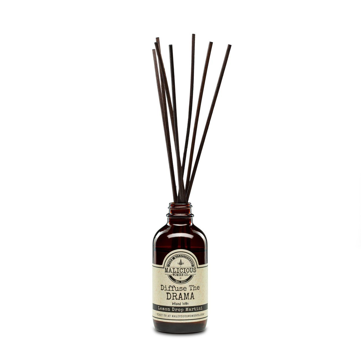 Diffuse It! 4 oz Reed Diffuser -Gift Boxed Reed Diffuser Malicious Women Co. 