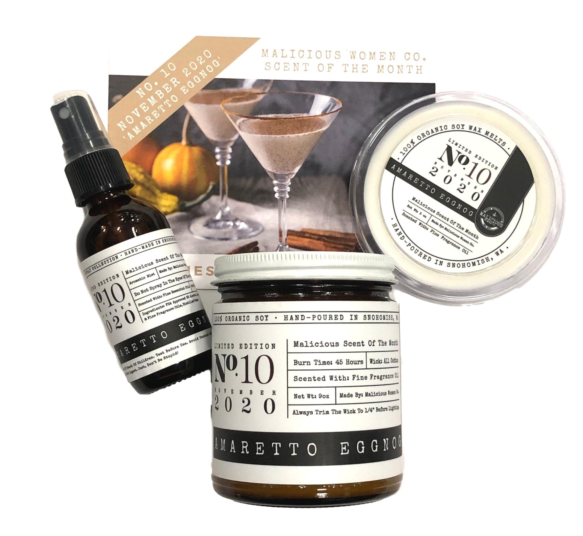 Malicious Women Co. - Exclusive Scent Of The Month - Subscription Box Subscription Box Malicious Women Candle Co. 