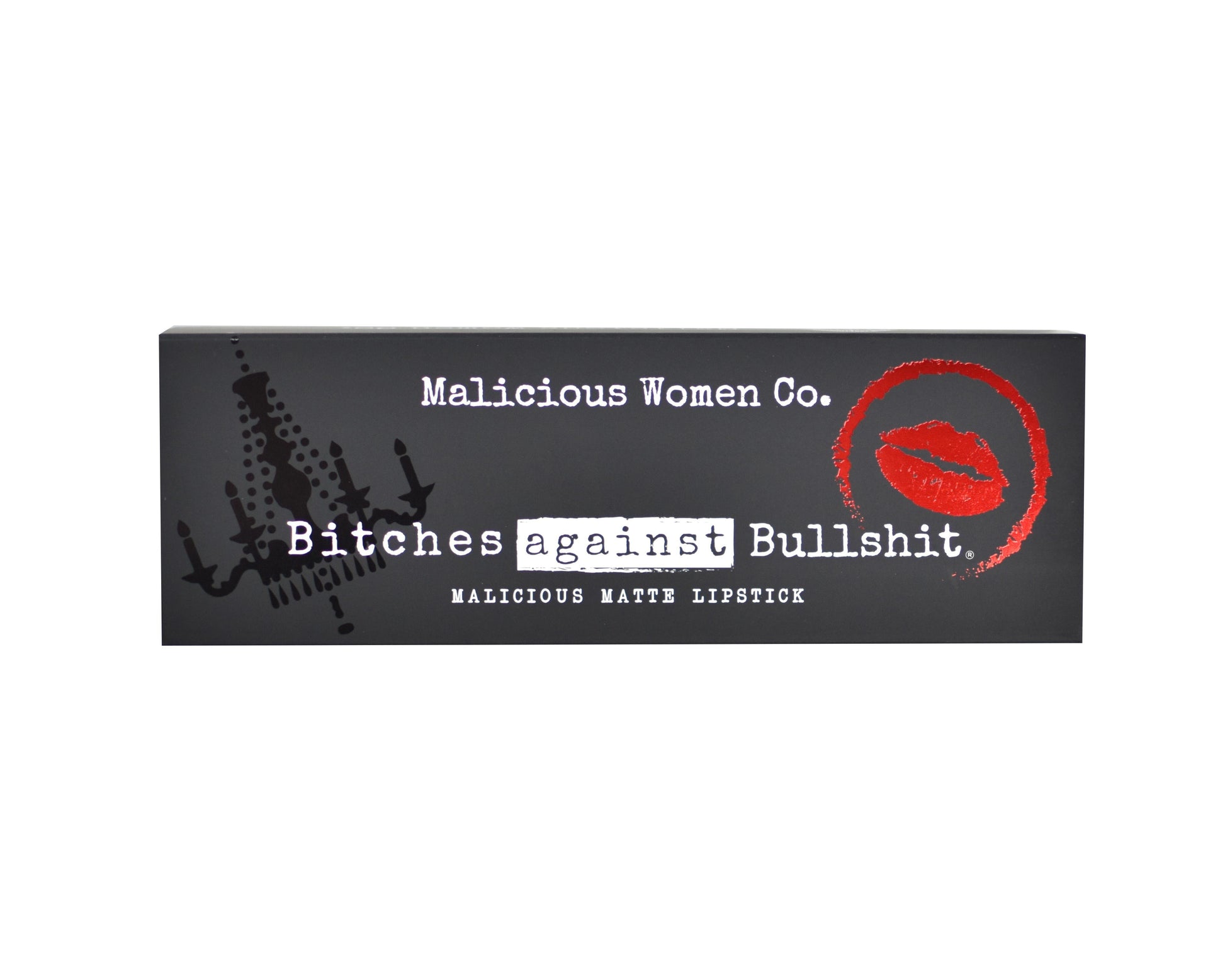Bitches Against Bullshit - Malicious Matte Liquid Lipstick - Sassy Bitch! (Coral) Makeup Malicious Women Candle Co. 