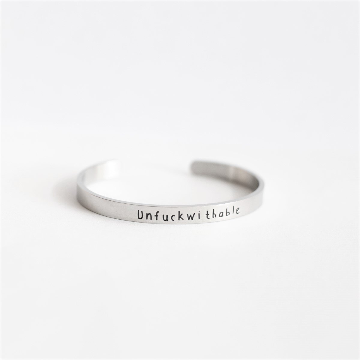 Unfuckwithable - Bangle Bracelet Jewelry Malicious Women Candle Co. 