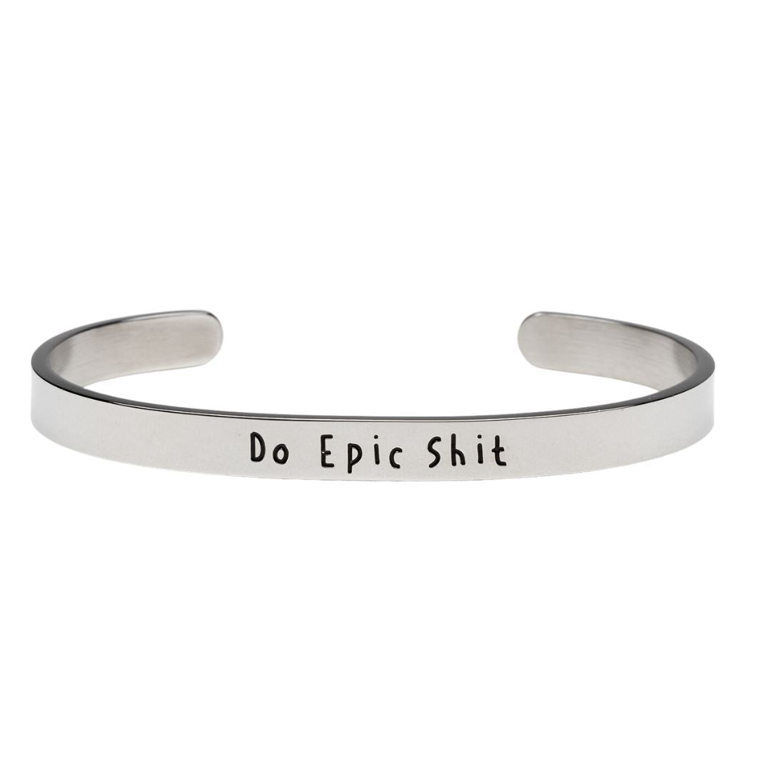 Do Epic Shit - Bangle Bracelet - Malicious Women Co. -Jewelry