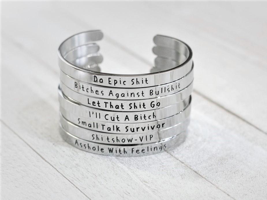 Malicious Misfit Crew - Bangle Bracelet - Malicious Women Co. - Jewelry
