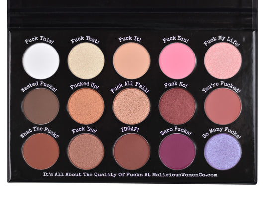 Pure Fuckery - Eyeshadow Palette Makeup Malicious Women Candle Co. 
