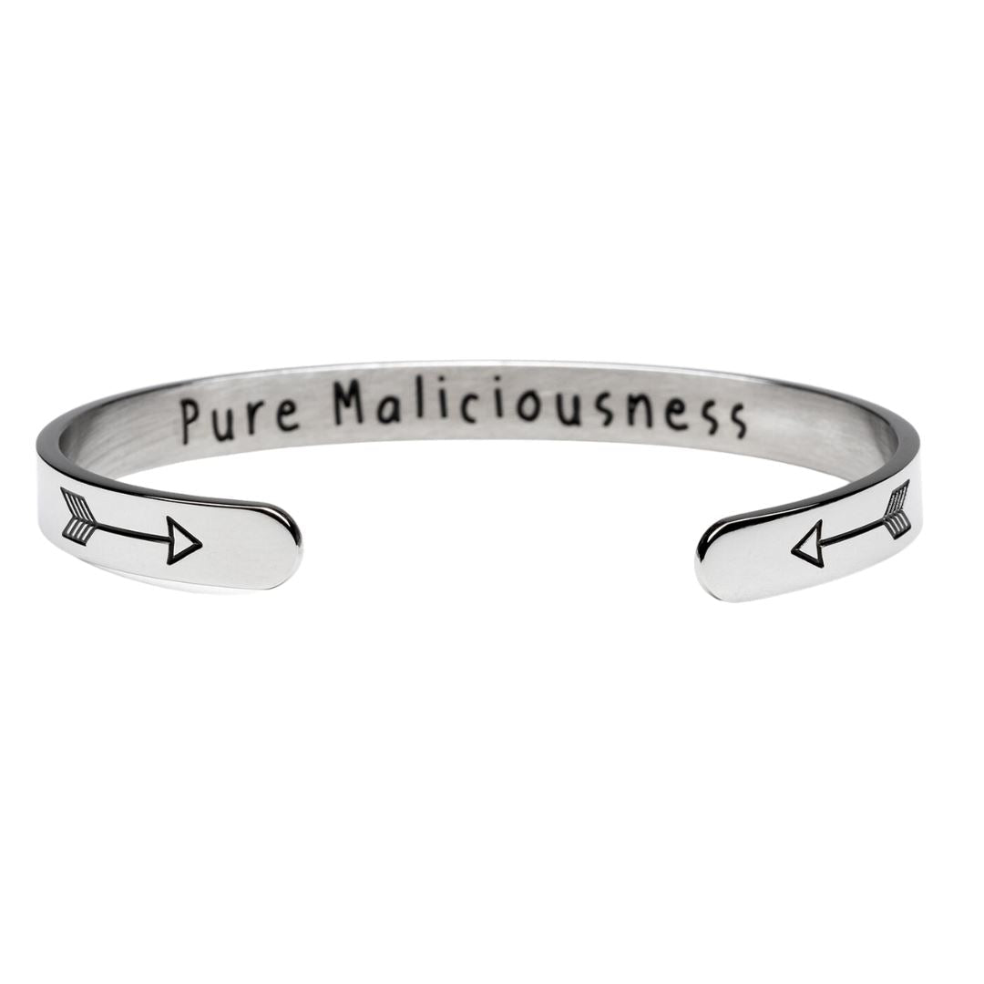 Small Talk Survivor - Bangle Bracelet - Malicious Women Co. -Jewelry