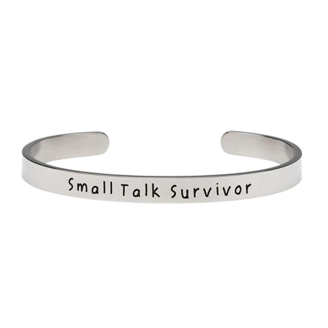Small Talk Survivor - Bangle Bracelet Jewelry Malicious Women Candle Co. 
