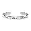Your Anxiety Is Lying To You - Bangle Bracelet Jewelry Malicious Women Candle Co. 