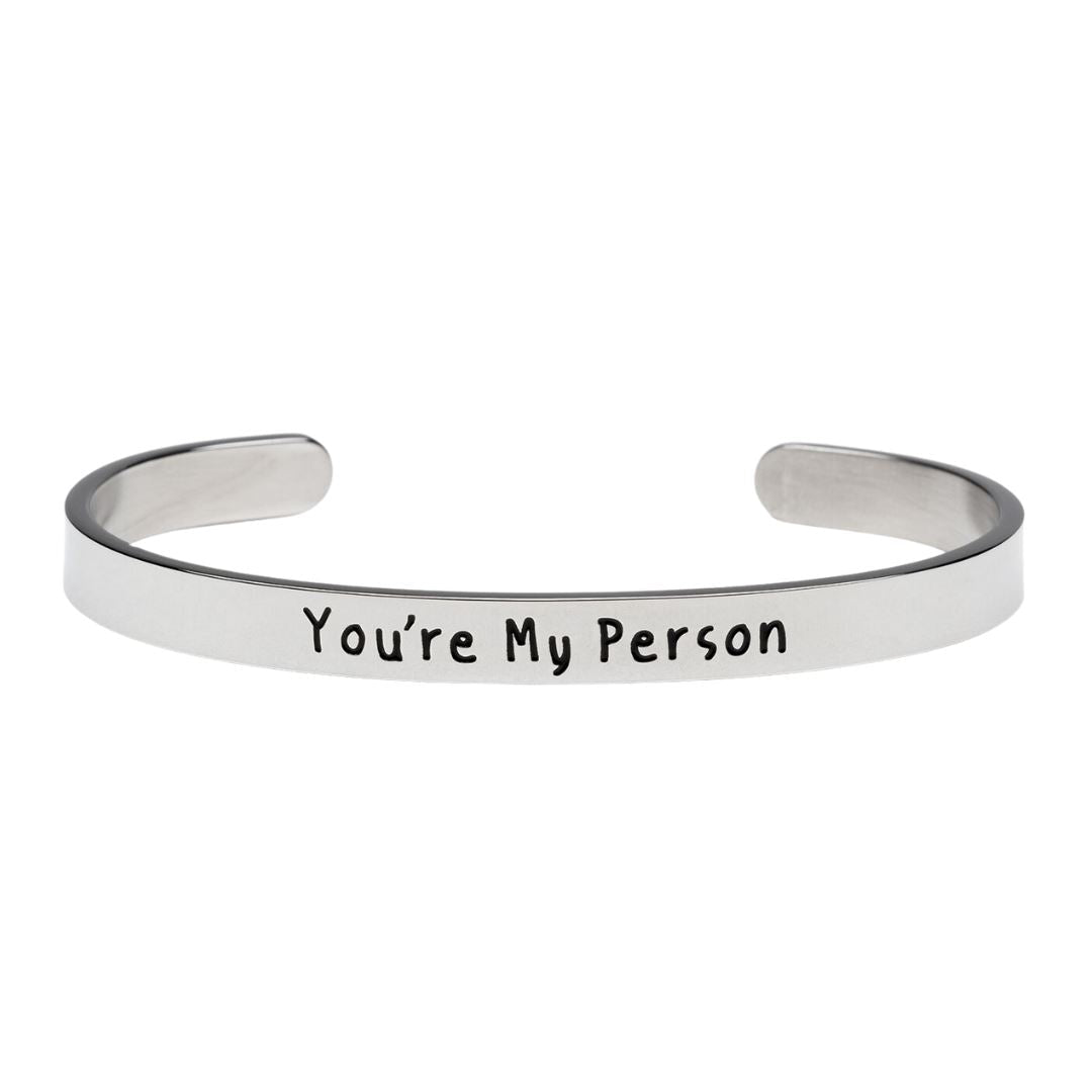 You're My Person - Bangle Bracelet - Malicious Women Co. -Jewelry